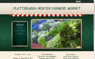 Plattsburgh's Winter Farmers Market