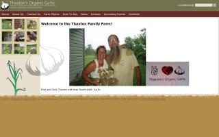 Thaxton's Organic Garlic