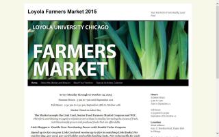 Loyola University Chicago Farmers' Market