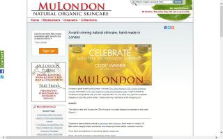 MuLondon - Natural Organic Skin Care