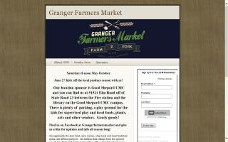 Granger Farmers Market