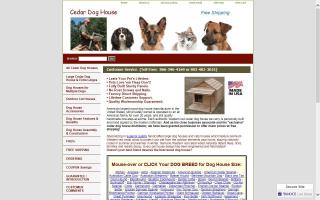 Cedar Dog House