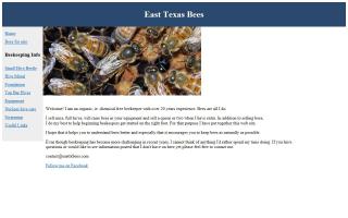 East Texas Bees