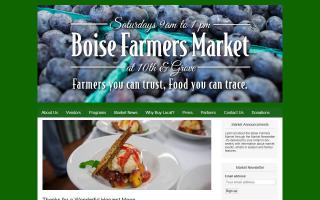 Boise Farmers Market