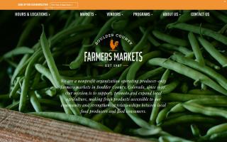 Boulder County Farmers' Market - Longmont & Boulder