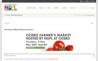Cicero Farmers Market