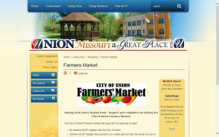 City of Union Farmers' Market