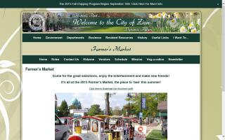 City of Zion's Farmers Market