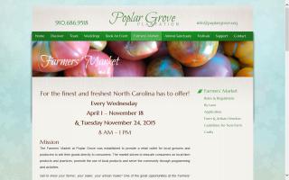 Farmers' Market at Poplar Grove