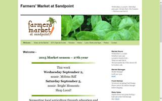 Farmers' Market at Sandpoint