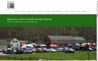 Frostville Museum Farmers Market 