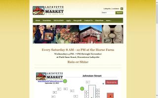 Lafayette Farmers and Artisans Market at the Horse Farm