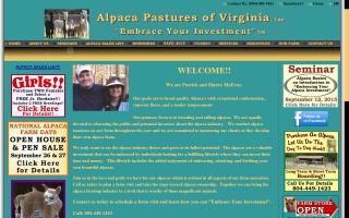 Alpaca Pastures of Virginia, Inc.