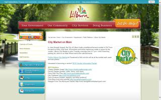 Lilburn City Market on Main