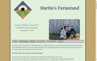 Martin's Farmstand