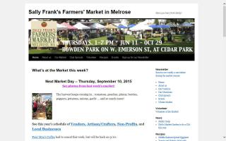 Melrose/Sally Frank's Farmers' Market