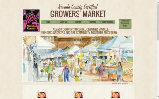 Nevada Ccounty Certified Growers Market - Grass Valley - North Star House