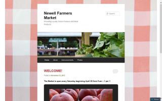 Newell Farmers Market 