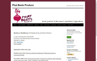 North Oakland Farmer's Market - Phat Beets Produce