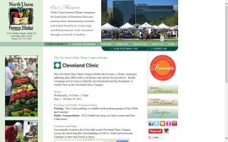 North Union Farmers Market at the Cleveland Clinic Main Campus