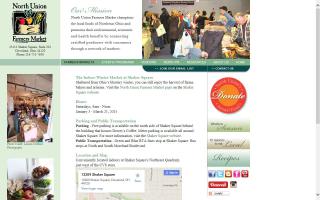 North Union Farmers Market Indoor Winter Market at Shaker Square