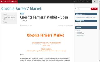 Oneonta Farmers' Market
