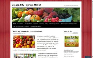 Oregon City Saturday Summer Farmers Market