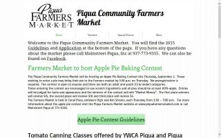 Piqua Community Farmers Market