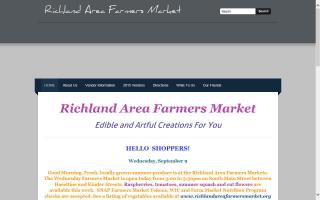 Richland Area Farmers Market - Court House