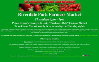 Riverdale Park Farmers Market