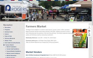 Rogers Farmers Market