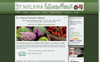 St Helena Farmers Market (Napa Valley California)