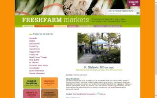 St. Michaels FRESHFARM Market