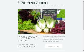 Stowe Farmers Market