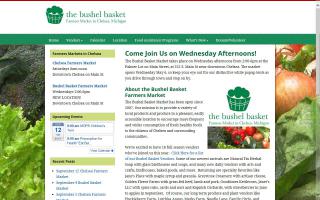 The Bushel Basket Market: The Farmers Market at Chelsea Community Hospital