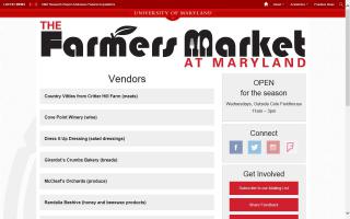 The Farmers Market at Maryland