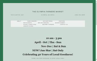 The Farmers Market of Olympia