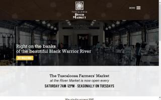 Tuscaloosa Farmers' Market at the Rivermarket at Manderson Landing