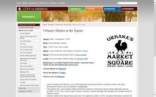 Urbana's Market at the Square