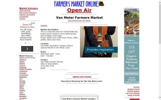 Van Meter Farmers Market 