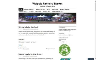 Walpole Farmers' Market