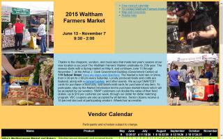 Waltham Farmers' Market