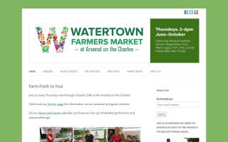 Watertown Farmers Market at Arsenal on the Charles