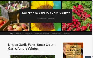 Wolfeboro Area Farmers' Market