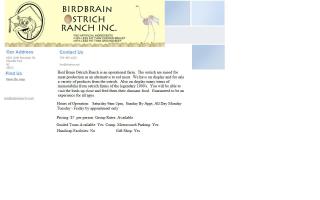 BirdBrain Ostrich Ranch Inc.