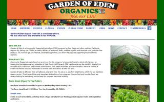 Garden of Eden Organic CSA