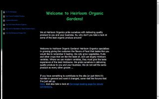 Heirloom Organic Gardens