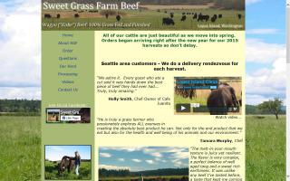 Sweet Grass Farm Beef
