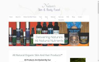 Nature's Skin and Body Food