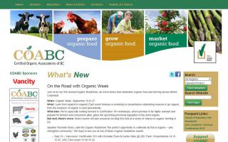 Certified Organic Associations of British Columbia - COABC
